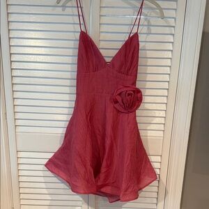 Elegant Pink Mini Dress NWT